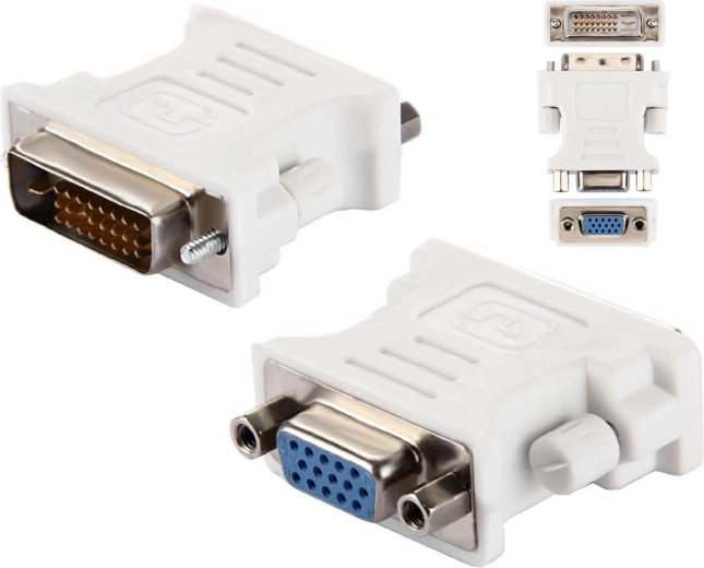 DVI (kištukas) į VGA (lizdas) adapteris