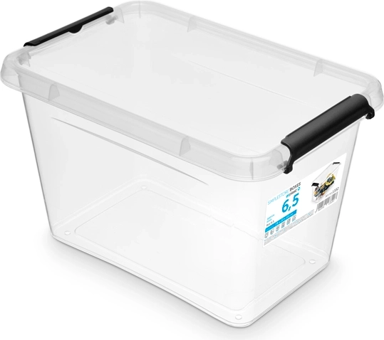 SimpleStore laikymo dėžė su dangčiu 6,5 l