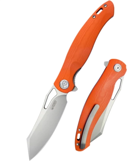 Kubey Drake pocket knife 9.5 cm, orange G10