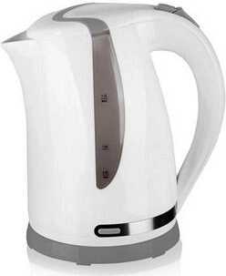 Greitojo užvirinimo virdulys ETHAN 1,7 l baltai pilkas 1850–2200 W