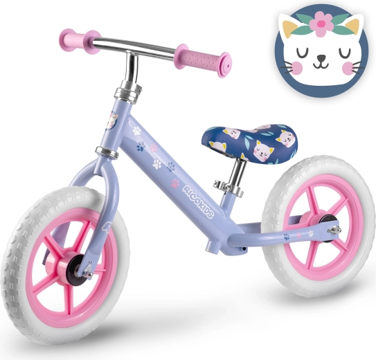Ricokids vaikiškas balansinis dviratukas