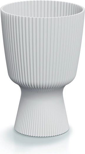 Milly Round Flower Pot 14.6 cm white