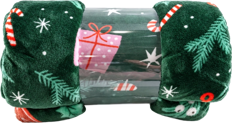 Warm Christmas Flannel Blanket 150 × 200 cm