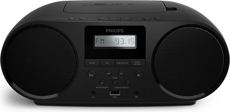 Portable boombox with CD, FM and Bluetooth