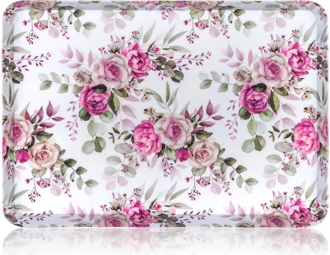 ROSE Melamine Tray 30 × 21.5 cm