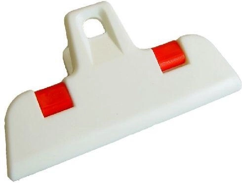 Maišelių spaustukas 6,5 cm – plastikinis, spalvų miksas