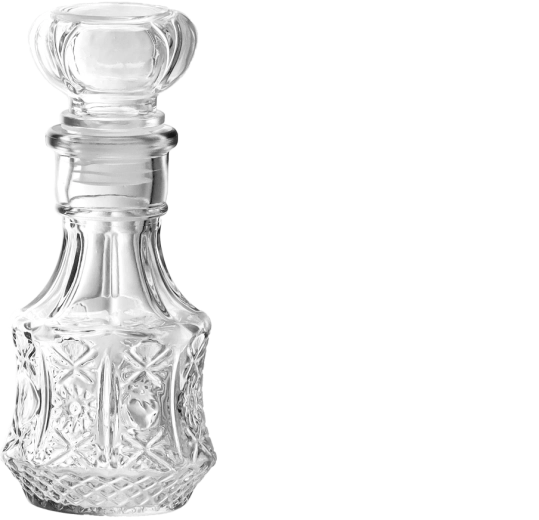 Stiklinė grafinė 250 ml su kamščiu