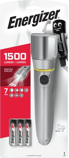 Energizer Vision Metal Ultra handheld flashlight 6× AA