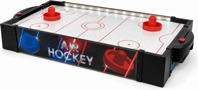 RENEW FORCE Tabletop Air Hockey with LED Lighting