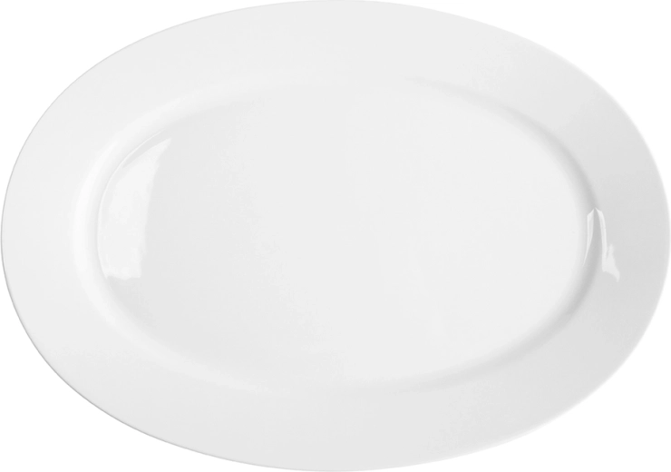 Mariapaula Klasyka biała oval serving platter 28 cm