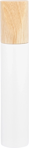 Wooden spice mill, white, 26 cm