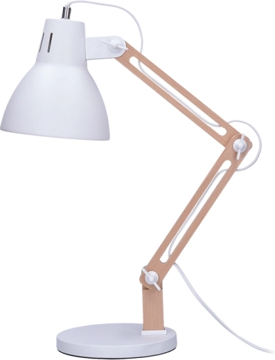 Solight Falun desk lamp E27 white