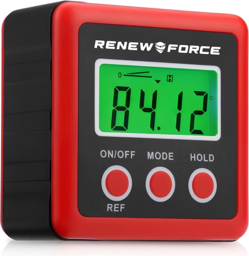 Renew Force digital angle finder with backlit display