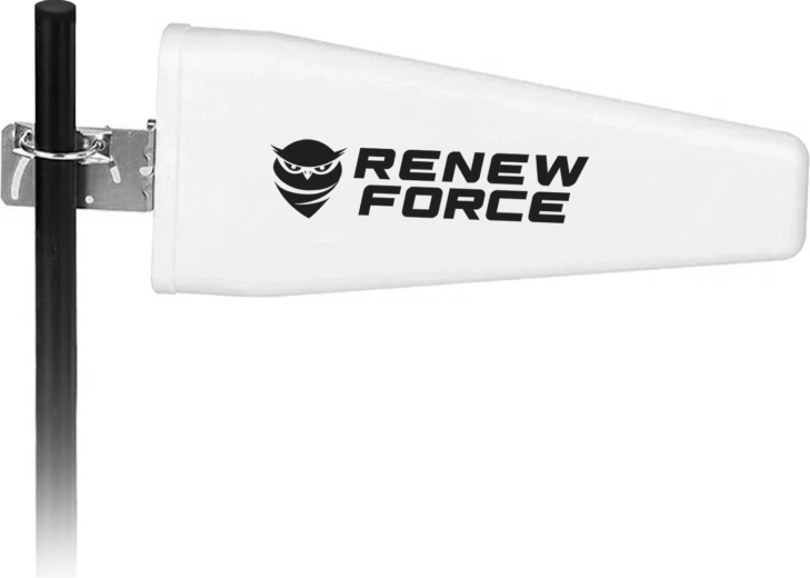 White outdoor directional antenna 46 dBi for LTE/3G/4G/5G - 1 piece