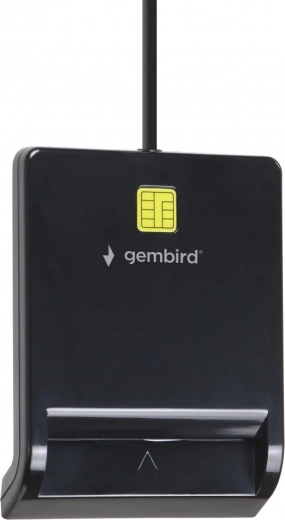 Universali USB SmartCard kortelių skaitytuvė, juoda