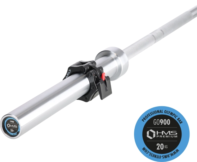 HMS Premium GO900 Olympic Barbell 220 cm, 50 mm diameter