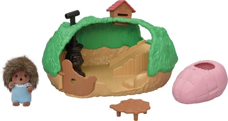 Sylvanian Families slaptas namelis kūdikiui ežiukui