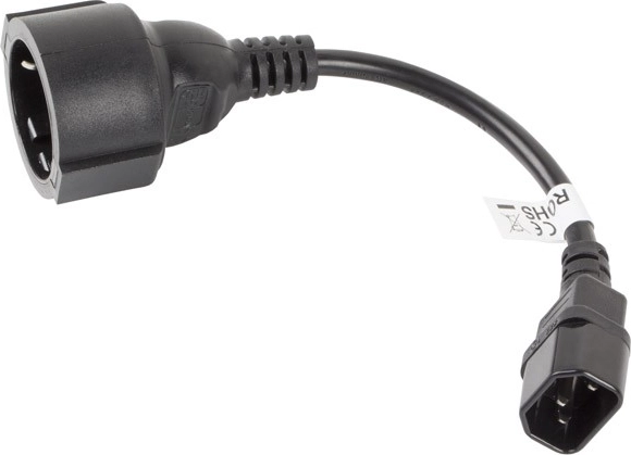 Compact length for tidy cabling