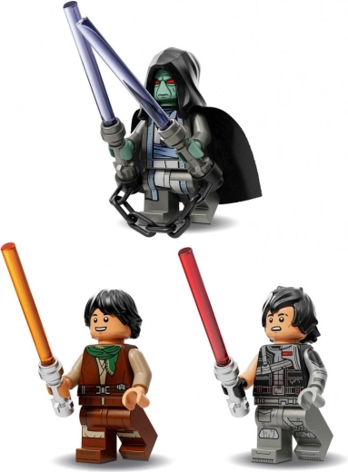 Išskirtinės minifigūrėlės su šviesos kalavijais