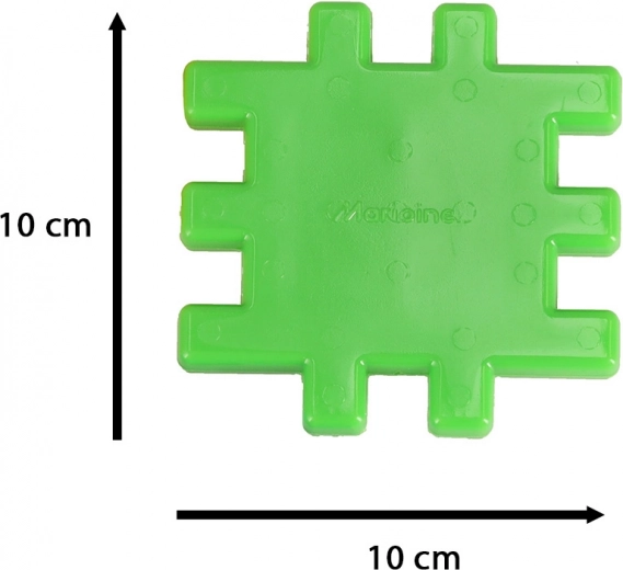 Didelės ir lengvai sujungiamos kaladėlės