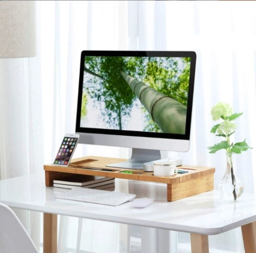 Ergonomiškas monitoriaus pakėlimas