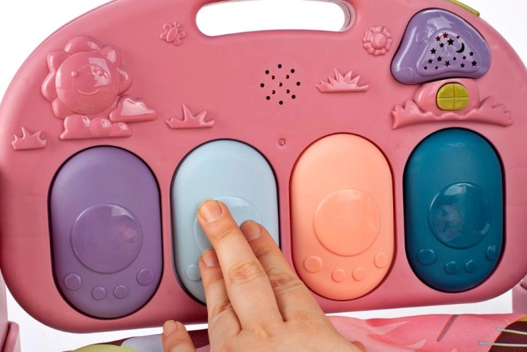 Interaktyvus pianinukas su švieselėmis ir 3 režimais