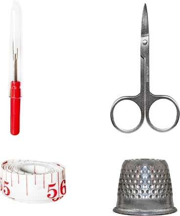 Pilnas siuvimo reikmenų rinkinys