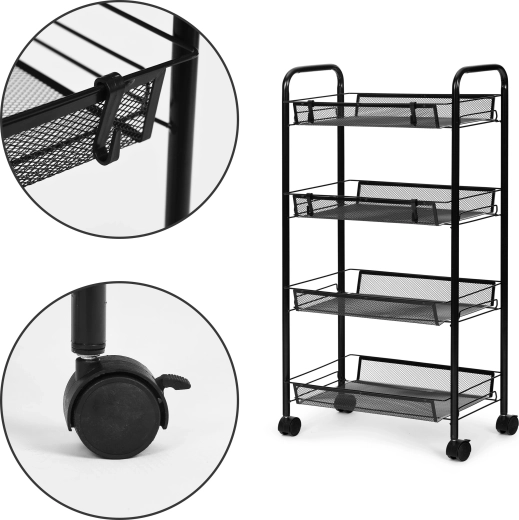 Mobilumas ir užtikrintumas: ratukai su užraktu