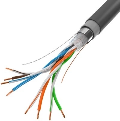 Solid copper conductors and shielding