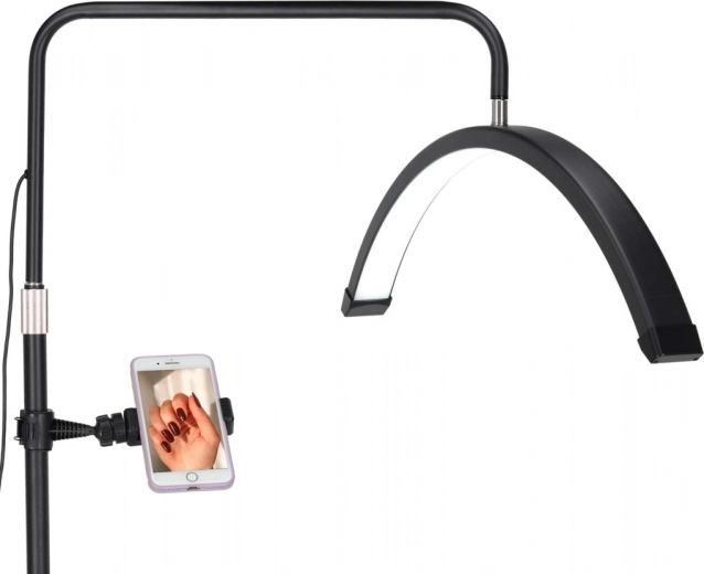 Stabilus stovas su telefono laikikliu