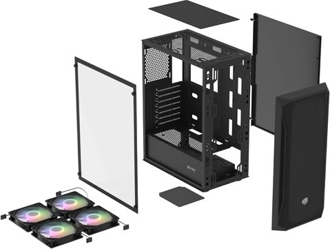 Wide AIO radiator support