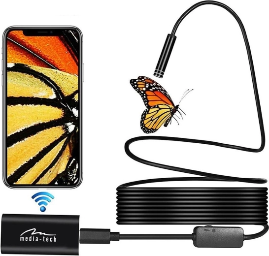 Wireless Wi‑Fi connectivity up to 30 m
