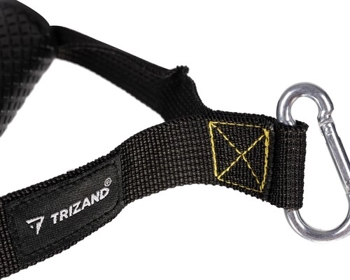 Saugus tvirtinimas su metalinėmis karabinomis