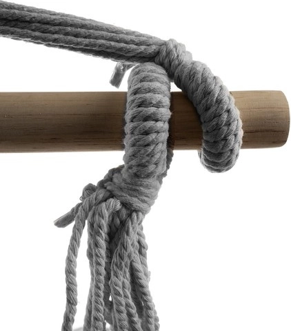 Tvirti virvės ir lengvas pakabinimas