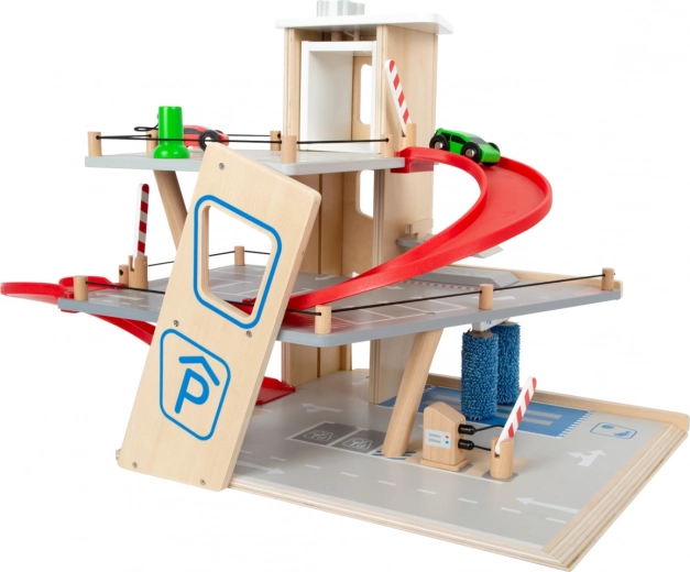 Funkcinis liftas ir tolygios spiralės formos rampos