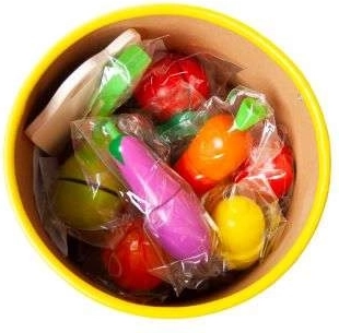 Praktiškas kibirėlis laikymui ir kelionėms