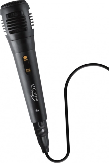 Karaoke pramoga su komplekte esančiu mikrofonu