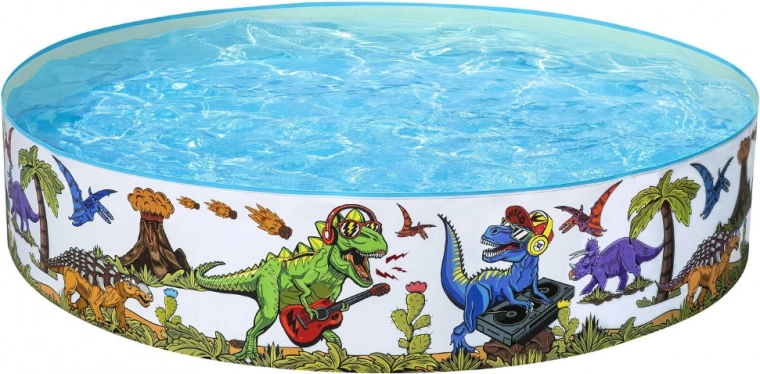 Žaismingas dinozaurų dizainas, kurį vaikai dievina