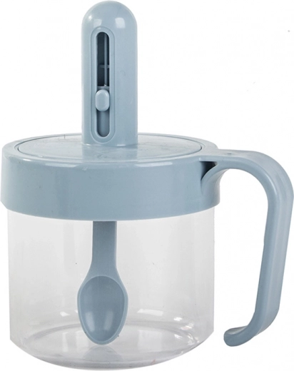 Integruotas šaukštelis su slankiuoju dozavimu