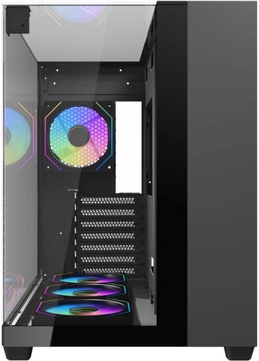 Modern design with RGB lighting