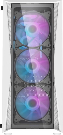 Grūdintas stiklas ir švarus baltas dizainas