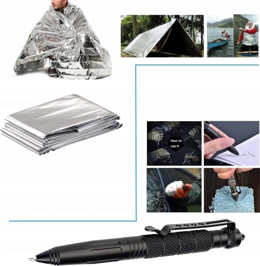 Avarinė termoantklodė šiluminei apsaugai