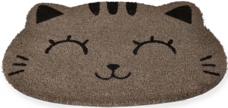 Žaismingas kačių dizainas jaukiam įėjimui