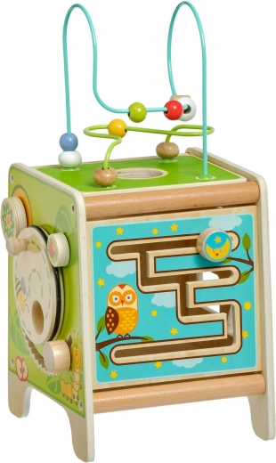 Karoliukų labirintas smulkiajai motorikai