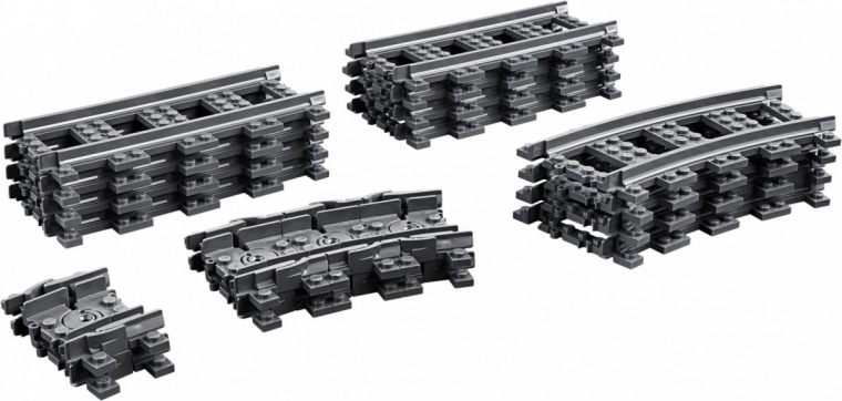 Suderinama su LEGO City traukiniais