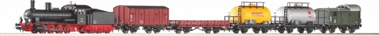 Five different freight cars for varied operations