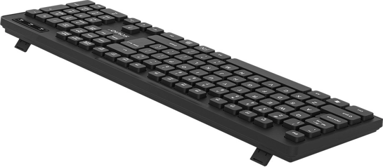 Low profile and comfortable typing