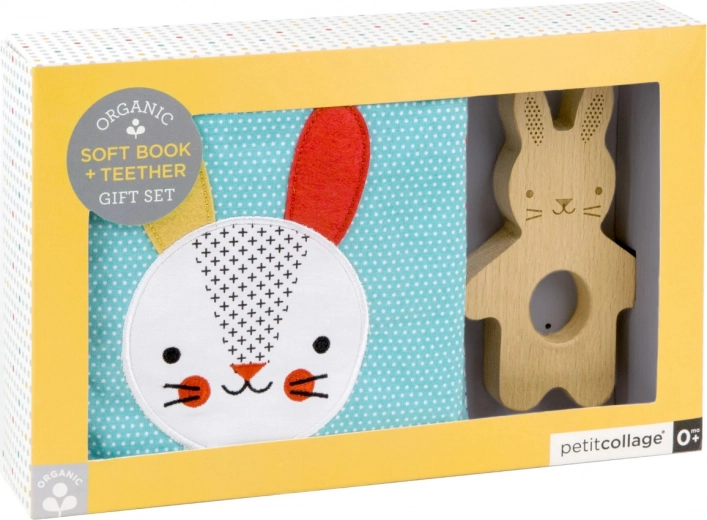 Wooden bunny teether