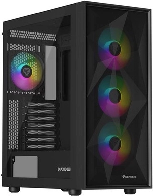 Four OXAL 120 ARGB fans included