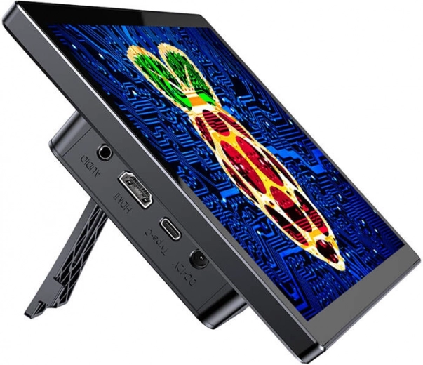 Single‑cable connection via USB‑C or HDMI